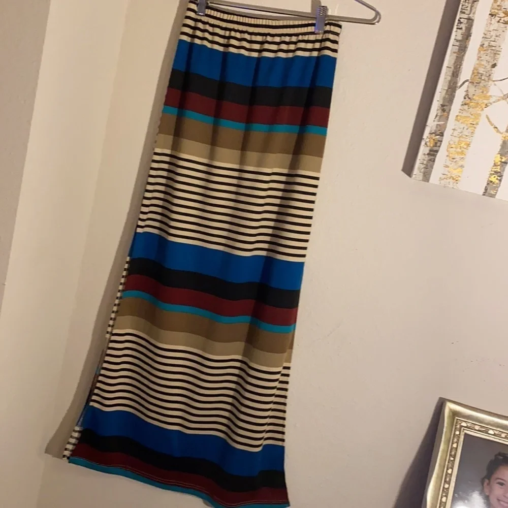 Long striped skirt XS​​